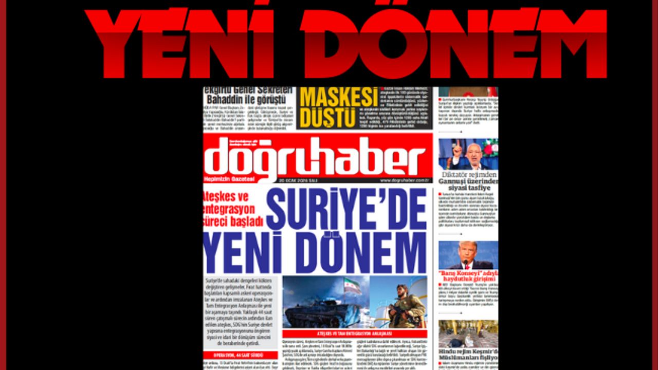 Suriye’de Yeni Dönem:  Ateşkes ve Tam Entegrasyon Süreci Resmen Başladı