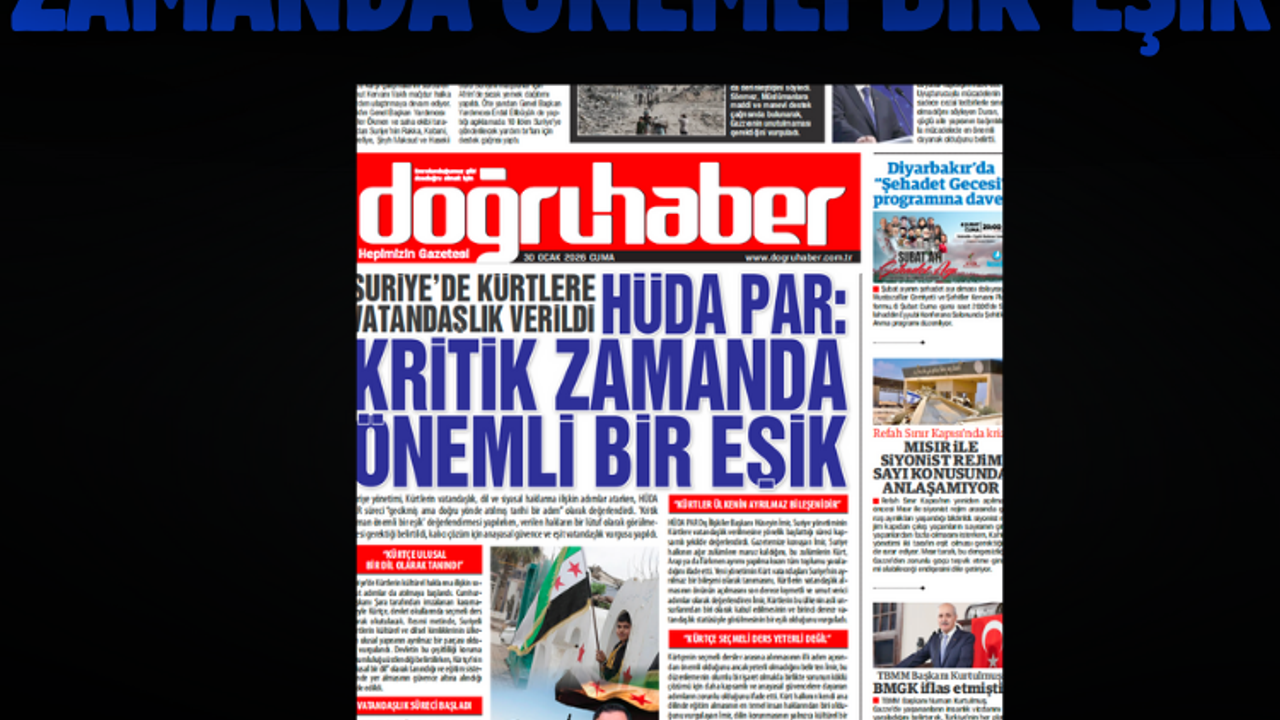 Suriye’de Kürtlere Vatandaşlık Verildi  HÜDA PAR: Kritik Zamanda Önemli Bir Eşik