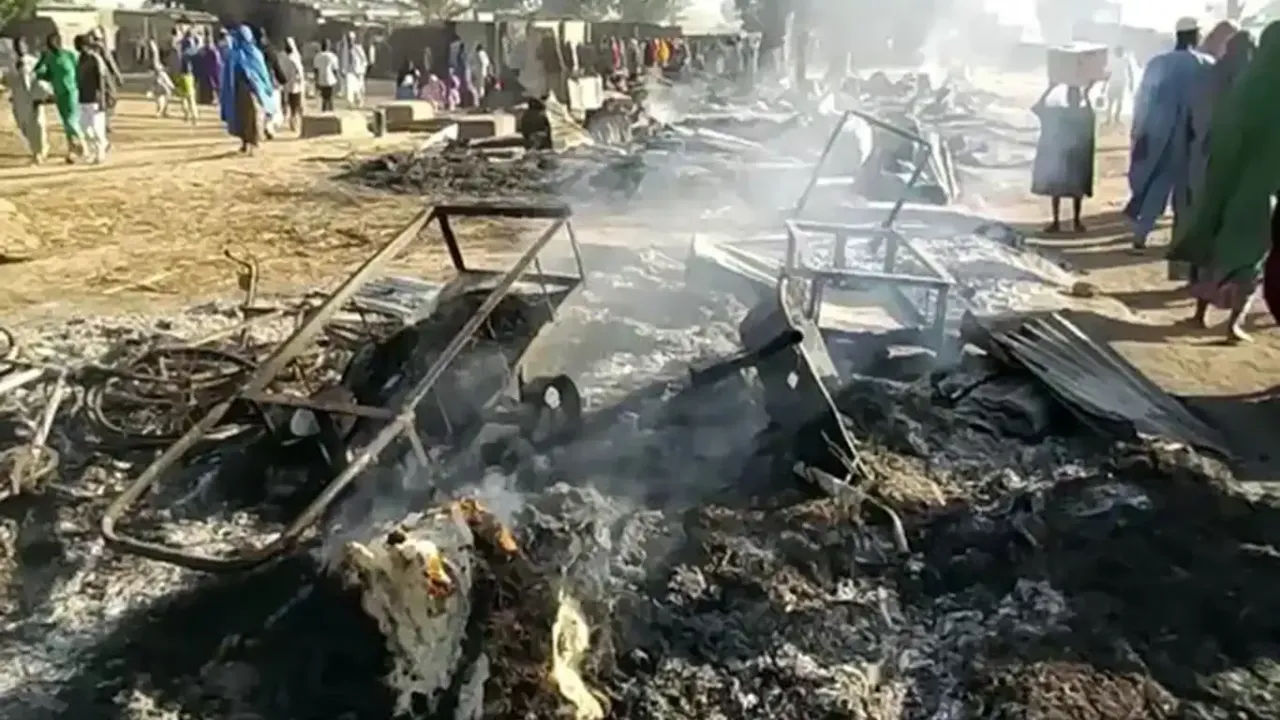 Nijerya’da pazar yerine saldırı: 30’dan fazla kişi öldü