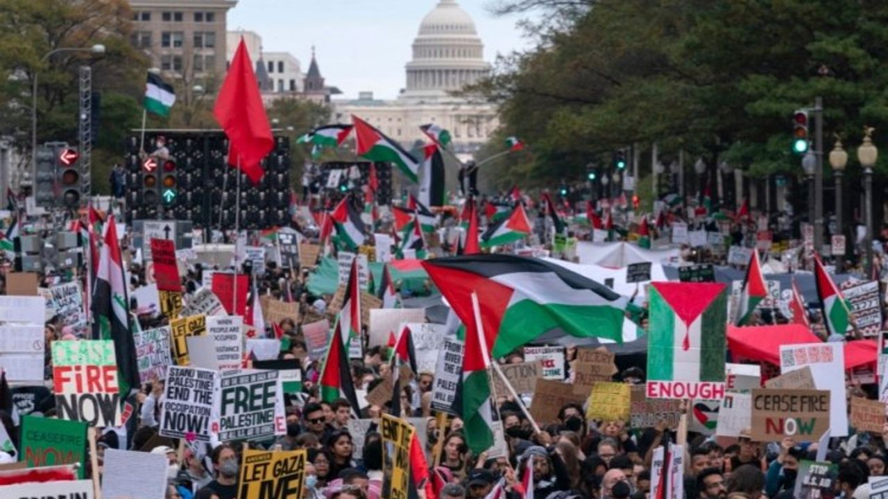 Gazze’yi savunan ABD vatandaşları siyonist lobinin hedefinde!