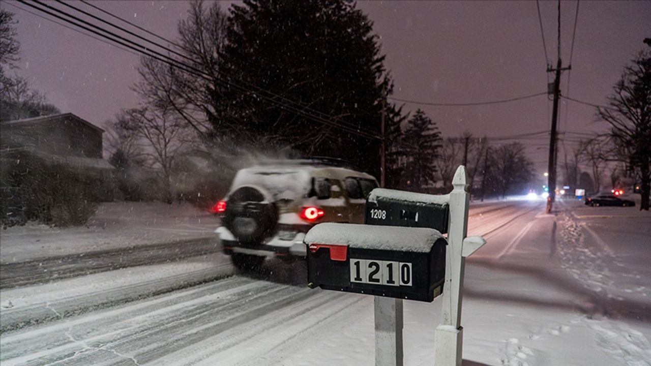 ABD'yi kar fırtınası esir aldı: 770 Bine yakın kişi elektriksiz kaldı