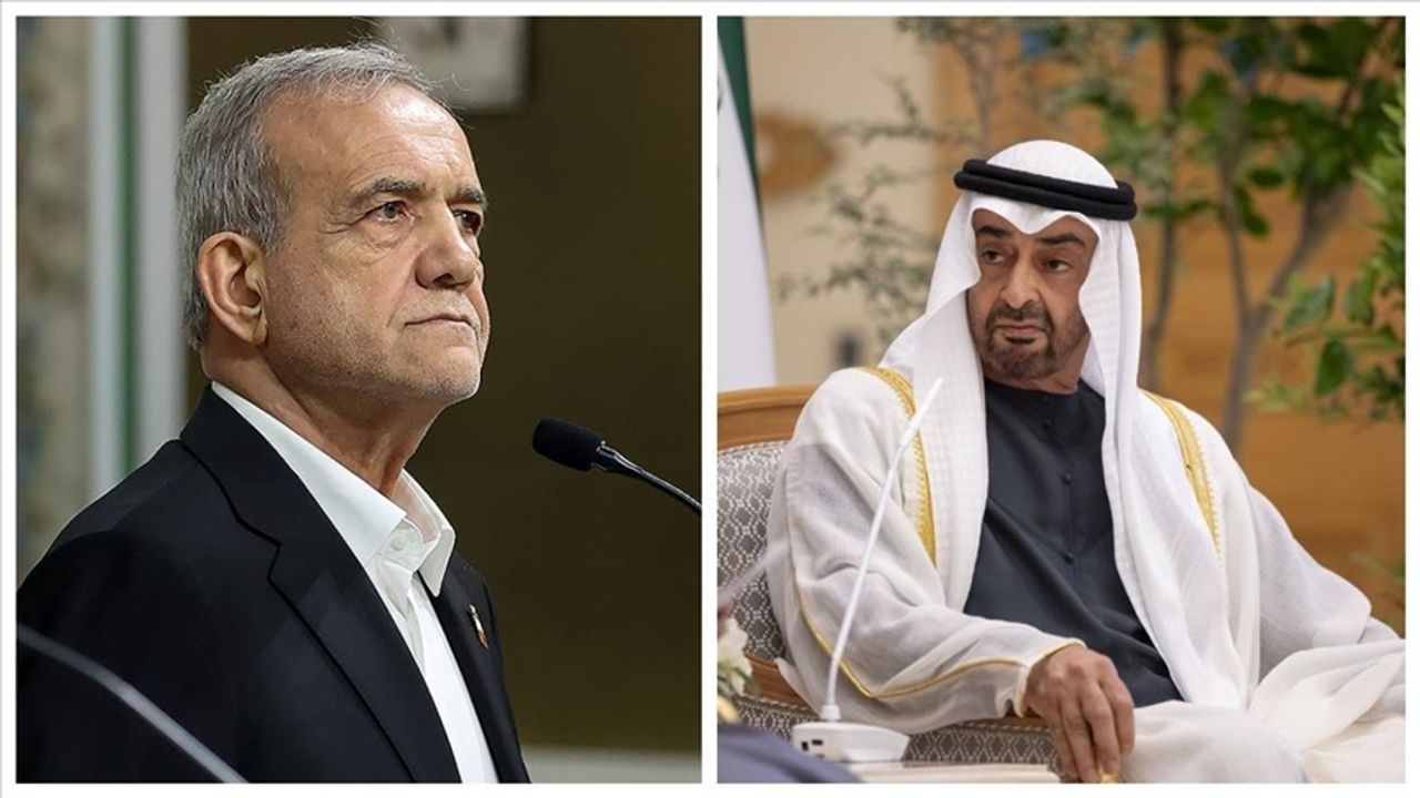 Al Nahyan ve Pezeşkiyan bölgesel gerilimi görüştü!