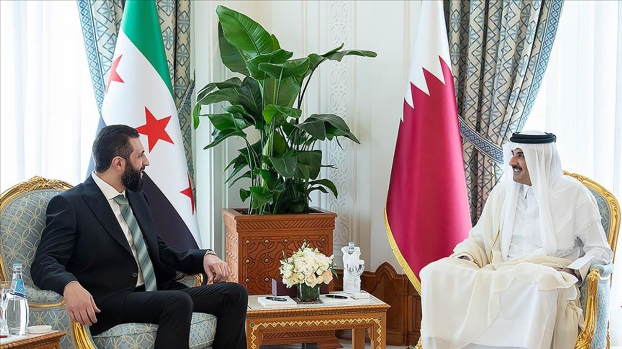 Şara, Katar Emiri Al Sani görüştü