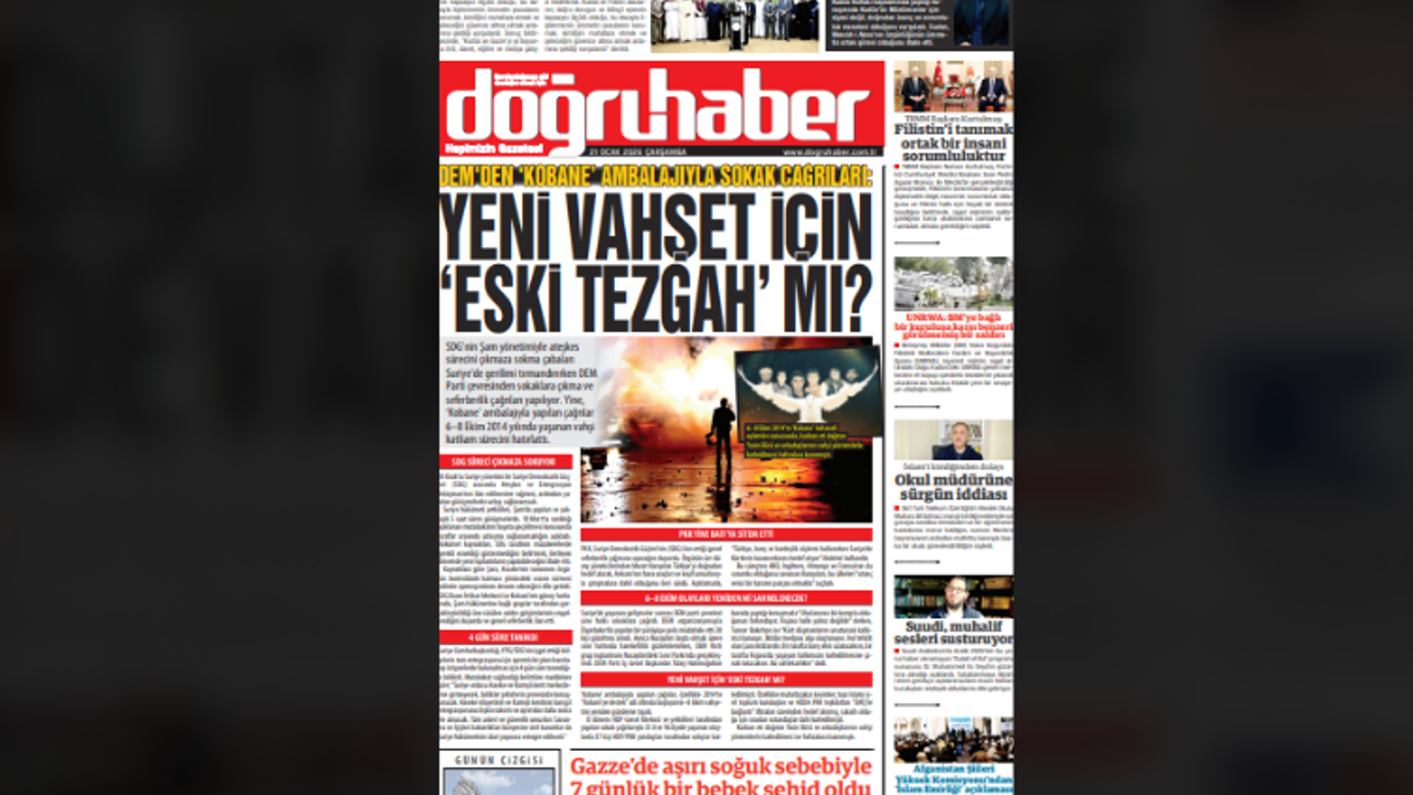 DEM'DEN ‘KOBANE’ AMBALAJIYLA SOKAK ÇAĞRILARI: YENİ VAHŞET İÇİN ‘ESKİ TEZGAH’ MI?