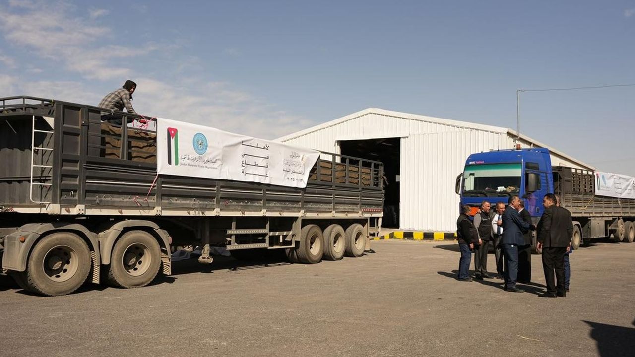 Ürdün, Gazze'de mobil ev projesi başlattı!