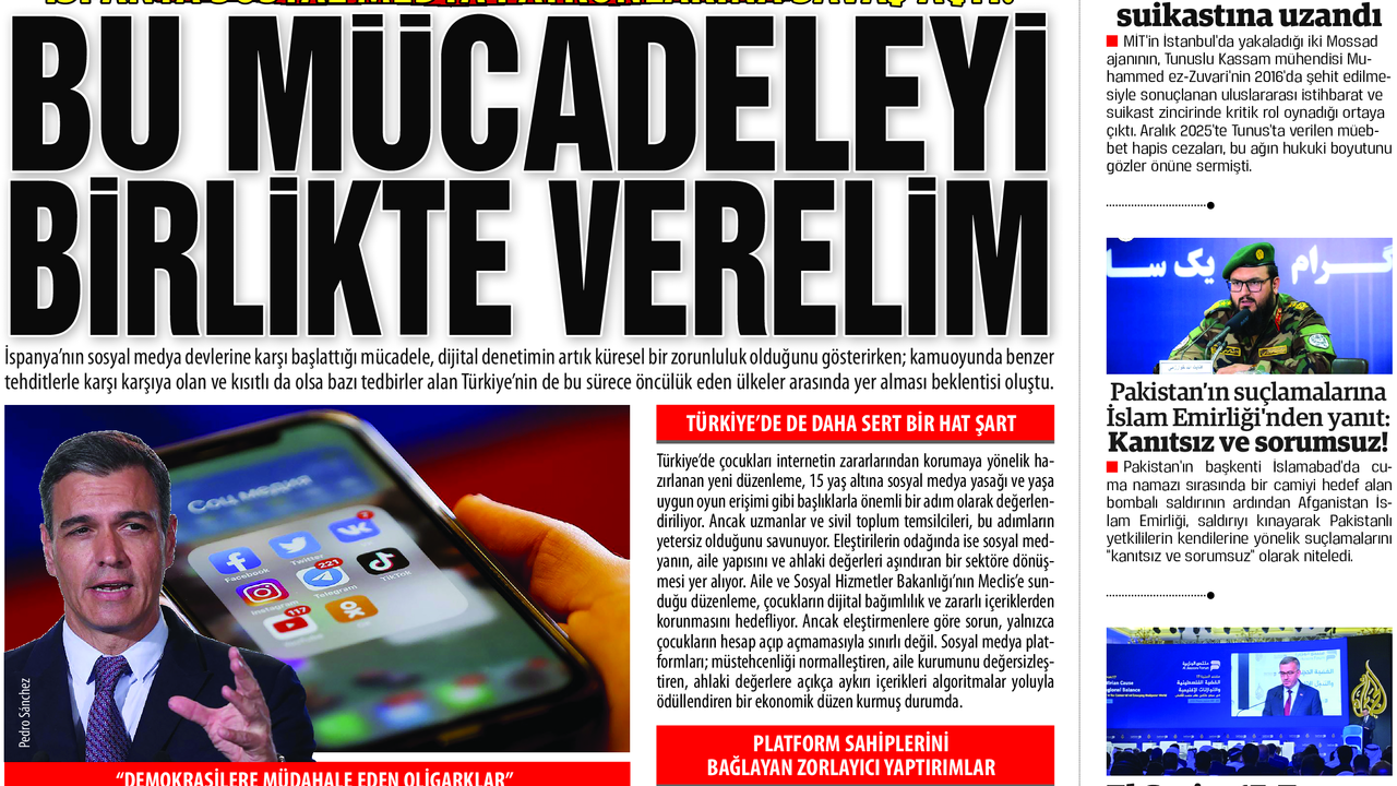 İspanya Sosyal Medya Patronlarına Savaş Açtı:  Bu Mücadeleyi Birlikte Verelim