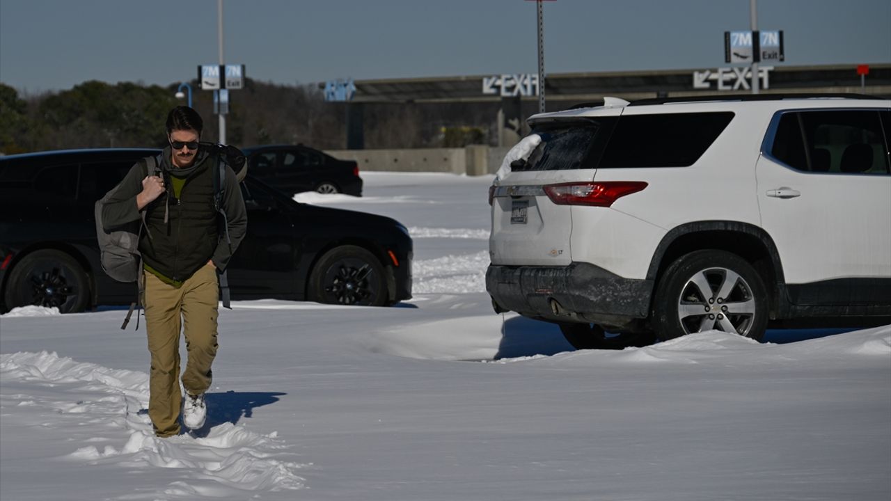 Gianna fırtınası, ABD'nin Karolina eyaletini böyle esir aldı