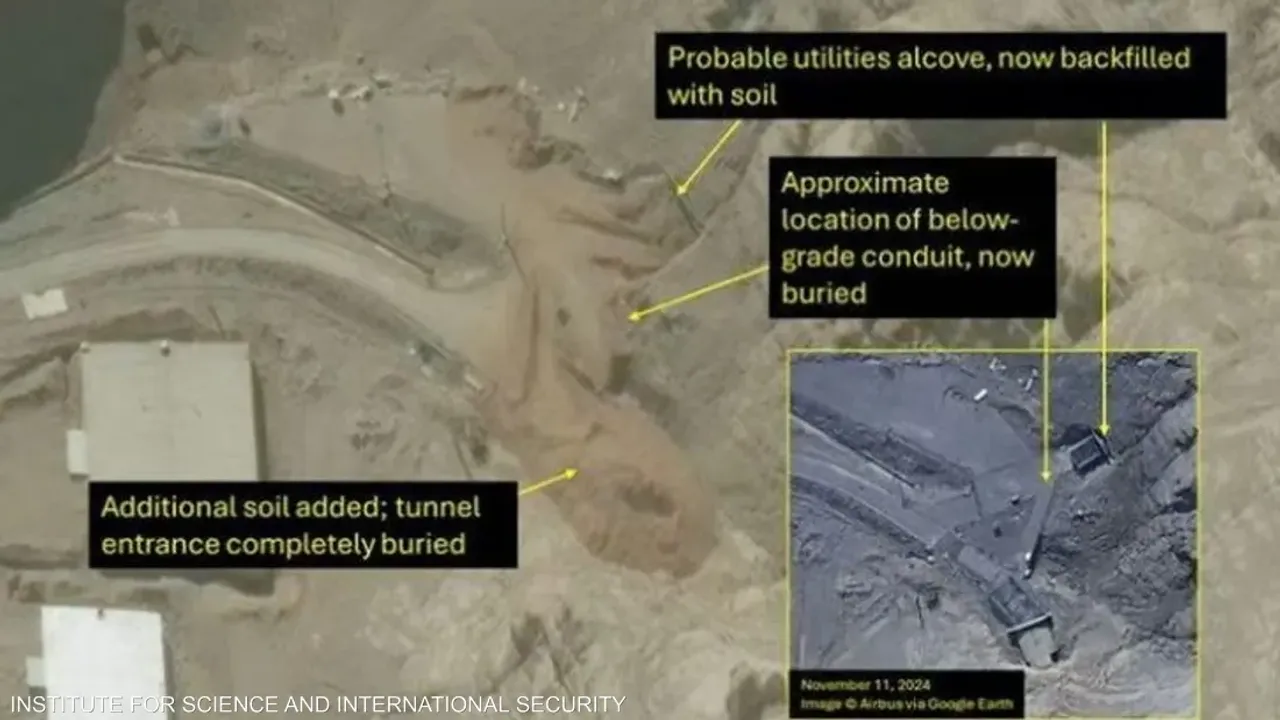 İran'dan nükleer tesislerde alarm: Tünel girişlerini...