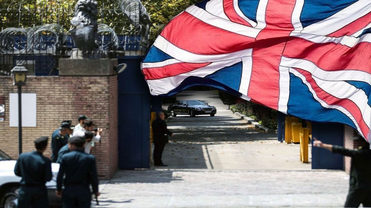 İngiltere'nin Tahran Büyükelçiliği kapatıldı