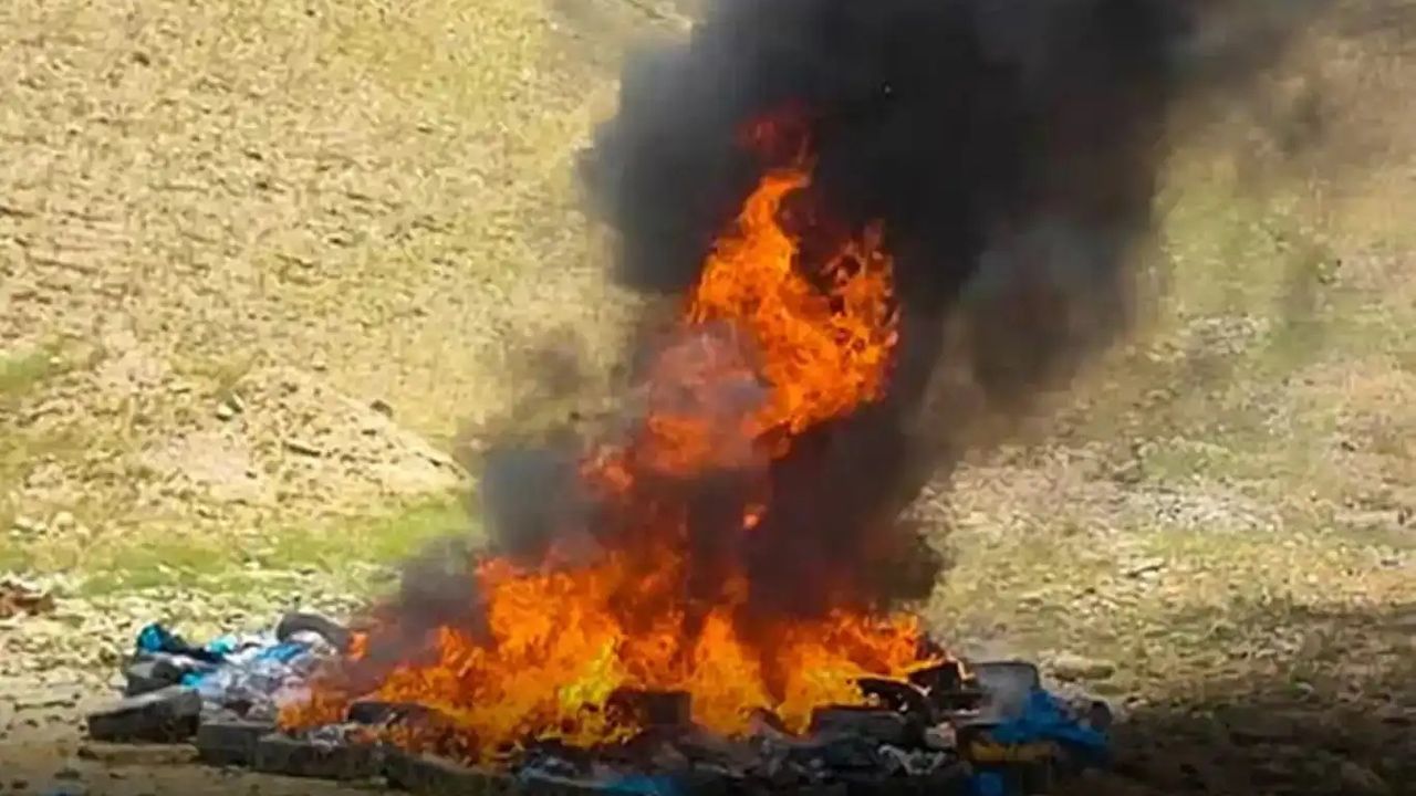 Afganistan'da uyuşturucu laboratuvarları imha edildi!