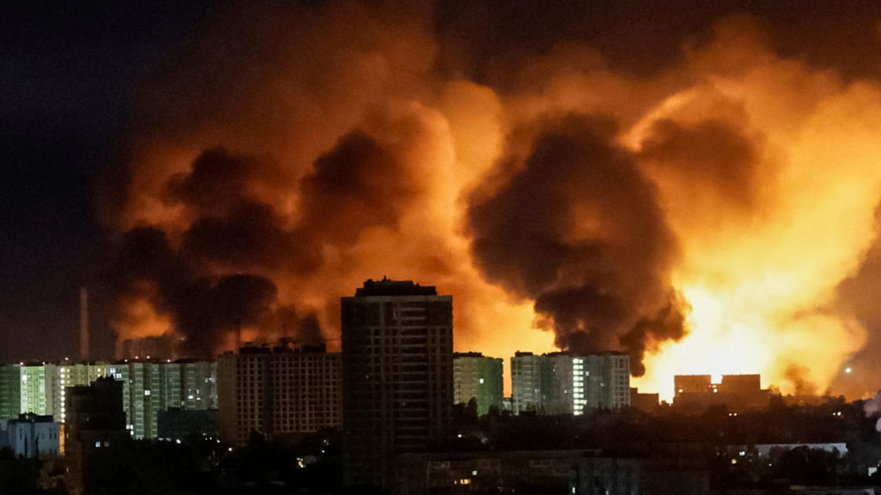 Ukrayna'ya İHA ve füze saldırısı!