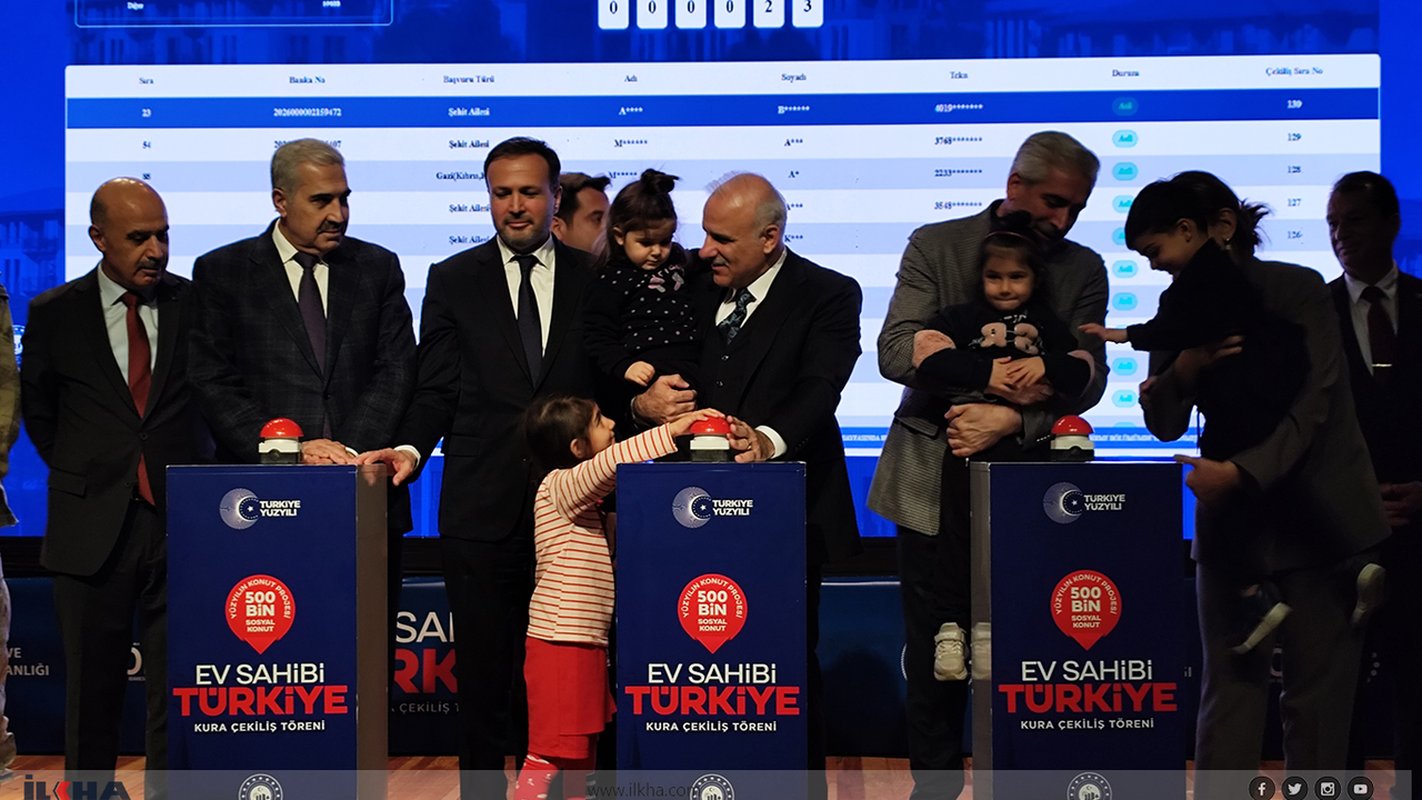 Diyarbakır'da büyük gün: TOKİ kura çekimi başladı