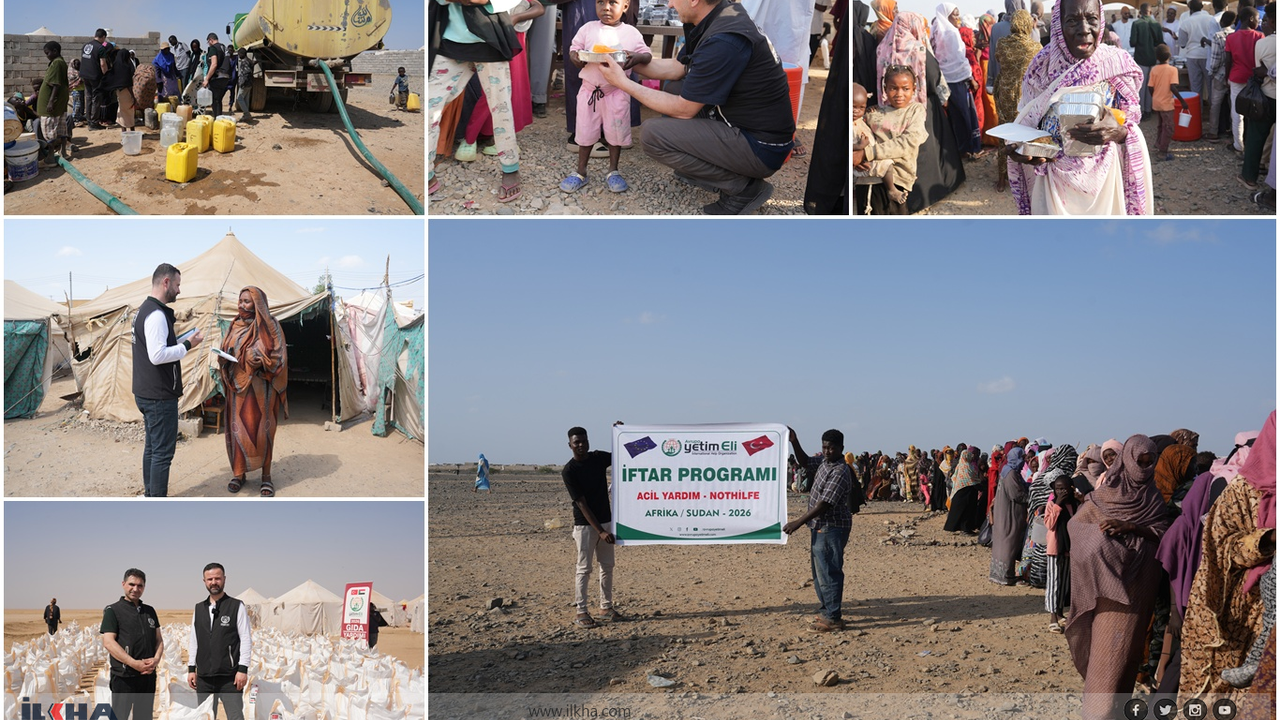 Avrupa Yetim Eli’nden Sudan’a insani yardım