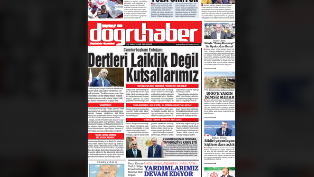 Cumhurbaşkanı Erdoğan: Dertleri Laiklik Değil Kutsallarımız