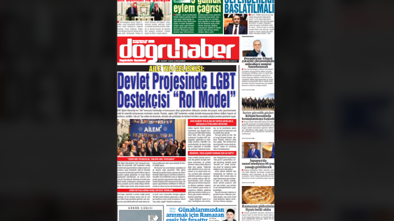 Aile Yılı Çelişkisi: Devlet Projesinde LGBT Destekçisi “Rol Model”