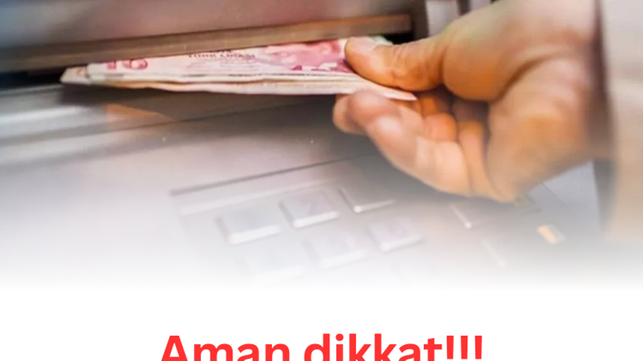 Hemen Hemen Herkesi İlgilendiriyor! İşte ATM'lerde Yeni Dolandırıcılık Yöntemi!