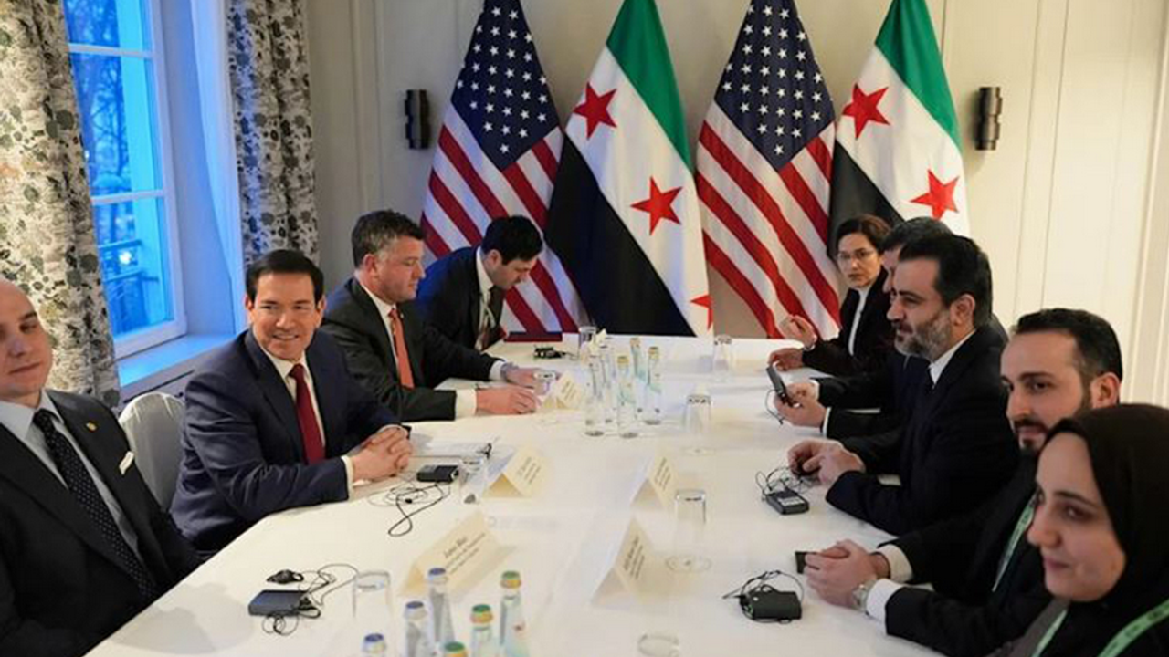 Suriye Dışişleri Bakanı Şeybani ile ABD’li mevkidaşı Rubio görüştü