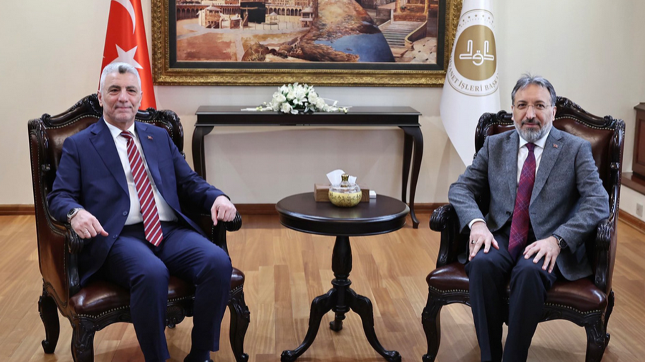 Bakan Bolat’tan Diyanet İşleri Başkanı Arpaguş’a ziyaret