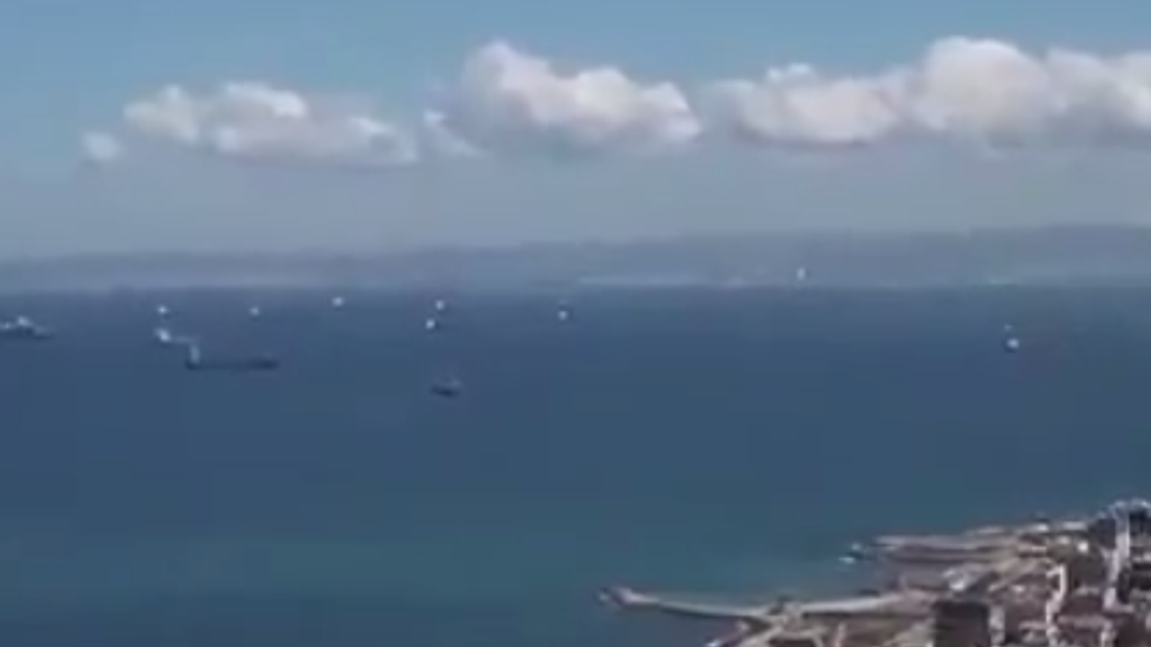 İşgal topraklarında sirenler çalıyor: İşte o görüntüler..