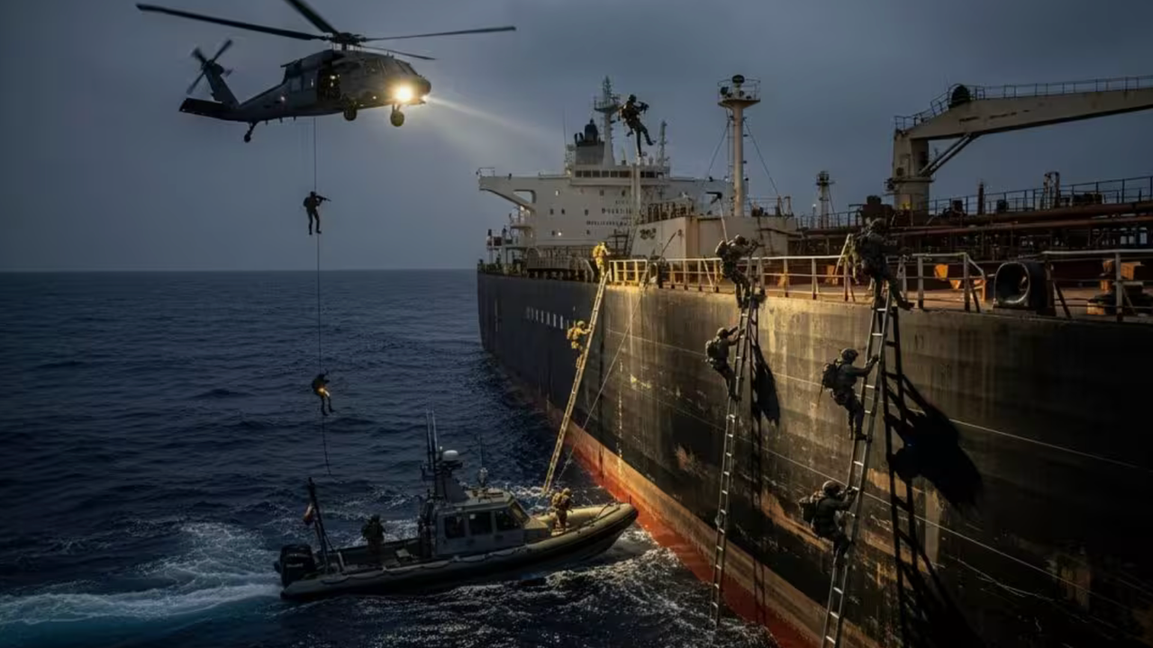 ABD bir petrol gemisine daha el koydu!