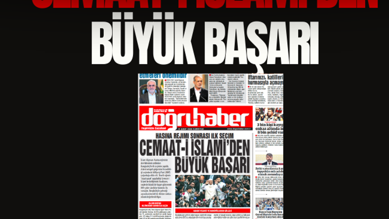 Hasina rejimi sonrası ilk seçim  CEMAAT-İ İSLAMİ’DEN  BÜYÜK BAŞARI