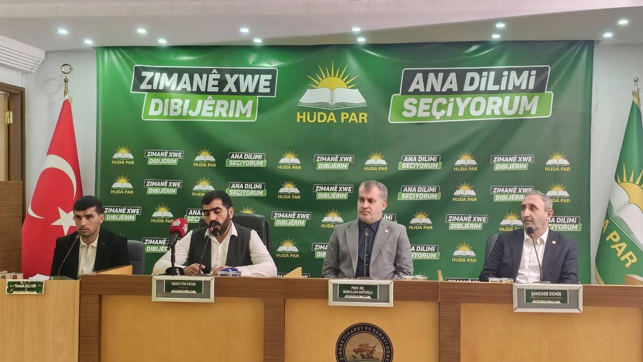 HÜDA PAR Şırnak’ta “Ana Dilimi Seçiyorum paneli düzenledi