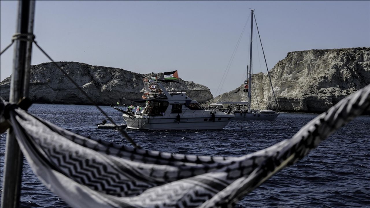 Küresel Sumud Filosu yeniden Gazze'ye doğru yola çıkacak!