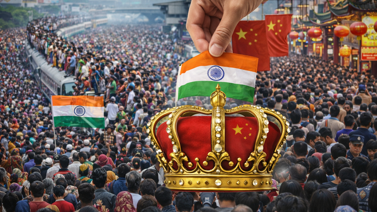 Zirvede taht değişimi: Çin birinciliği kaptırdı! En yüksek nüfuslu ülkeler listesi geldi..