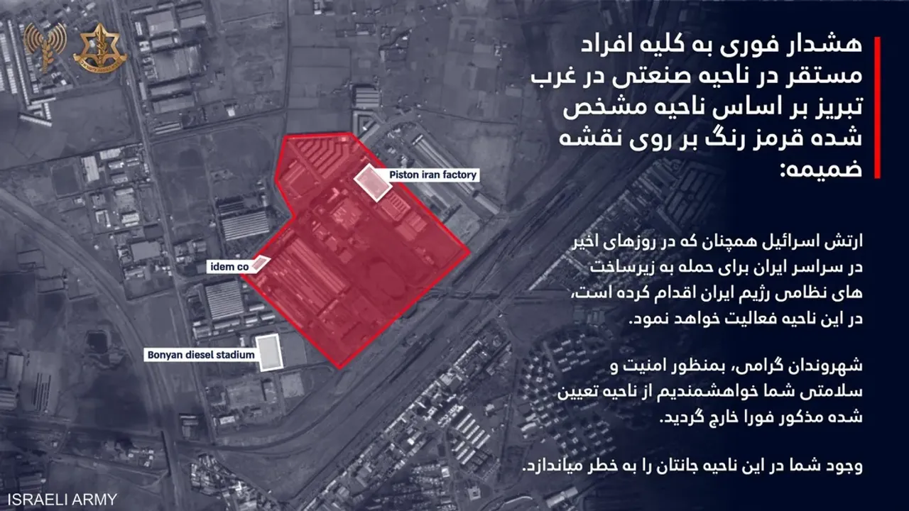 Tebriz'i bombalayacaklar: Tahliye emri yayınlandı