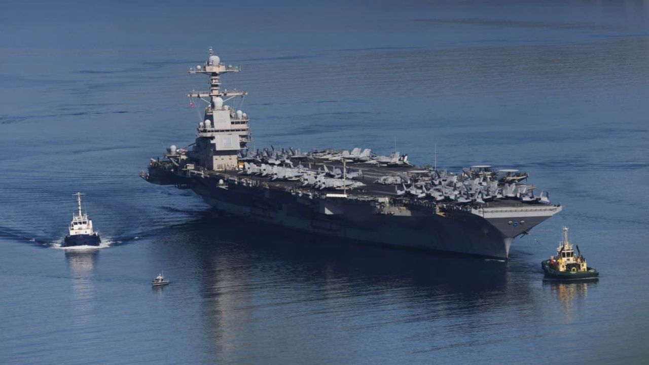 ABD'nin uçak gemisi bakıma giriyor