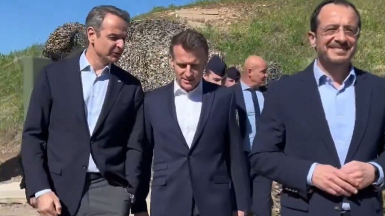 Macron: Fransız uçak gemisi Charles de Gaulle Kıbrıs yakınlarına ulaştı