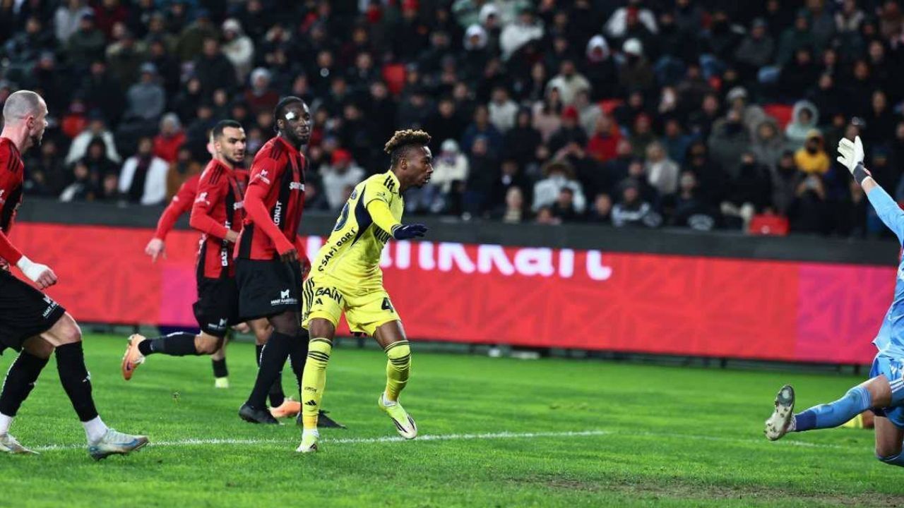 Fenerbahçe - Gaziantep FK maçı muhtemel 11'ler belli oldu mu?