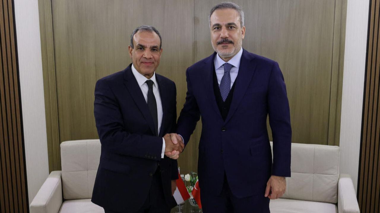 Kritik Temas: Bakan Fidan Mısırlı Mevkidaşıyla Bir Araya Geldi