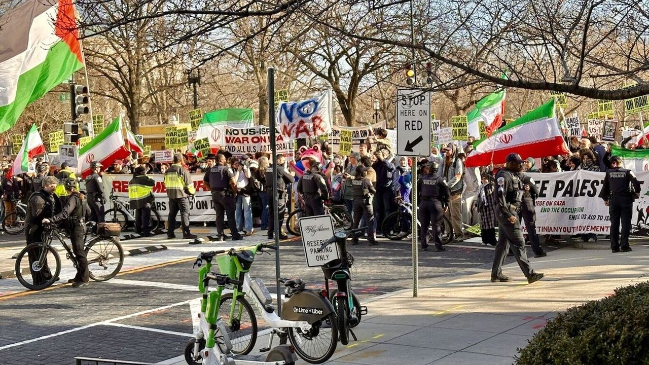 ABD'de halk İran için ayağa kalktı!