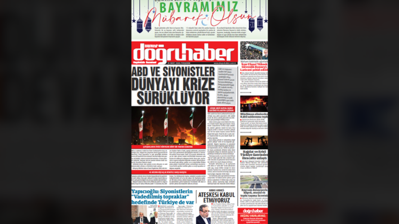 ABD ve Siyonistler Dünyayı Krize Sürüklüyor