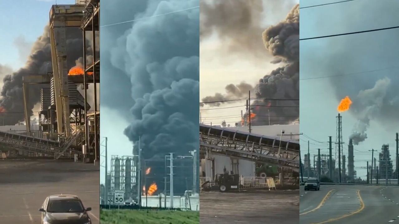 ABD’de petrol rafinerisinde patlama