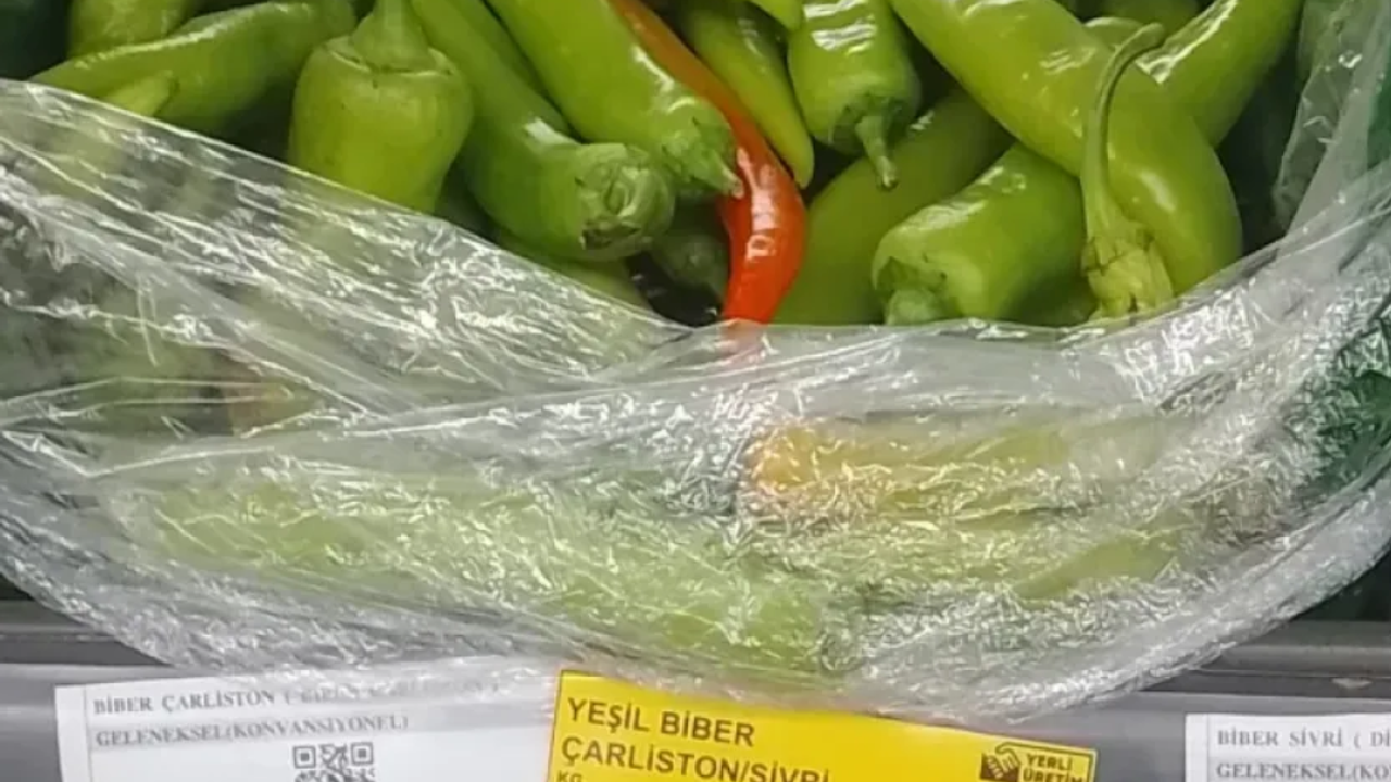 Biber fiyatlarına yönelik denetim başlatıldı