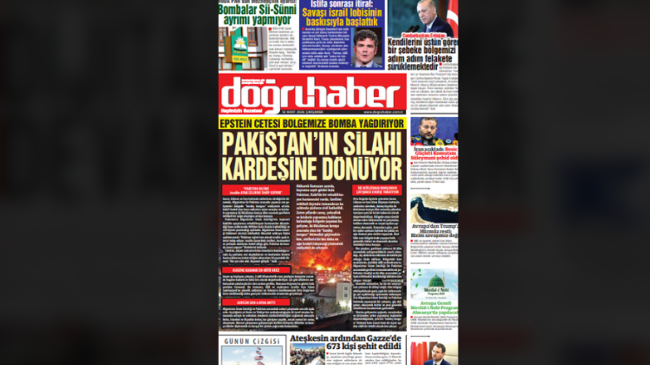 EPSTEİN ÇETESİ BÖLGEMİZE BOMBA YAĞDIRIYOR  PAKİSTAN’IN SİLAHI KARDEŞİNE DÖNÜYOR