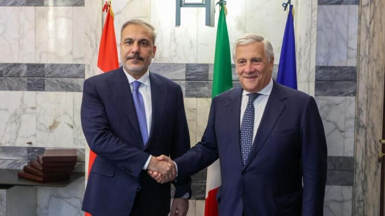 Bakan Fidan, İtalyan mevkidaşı ile görüştü!