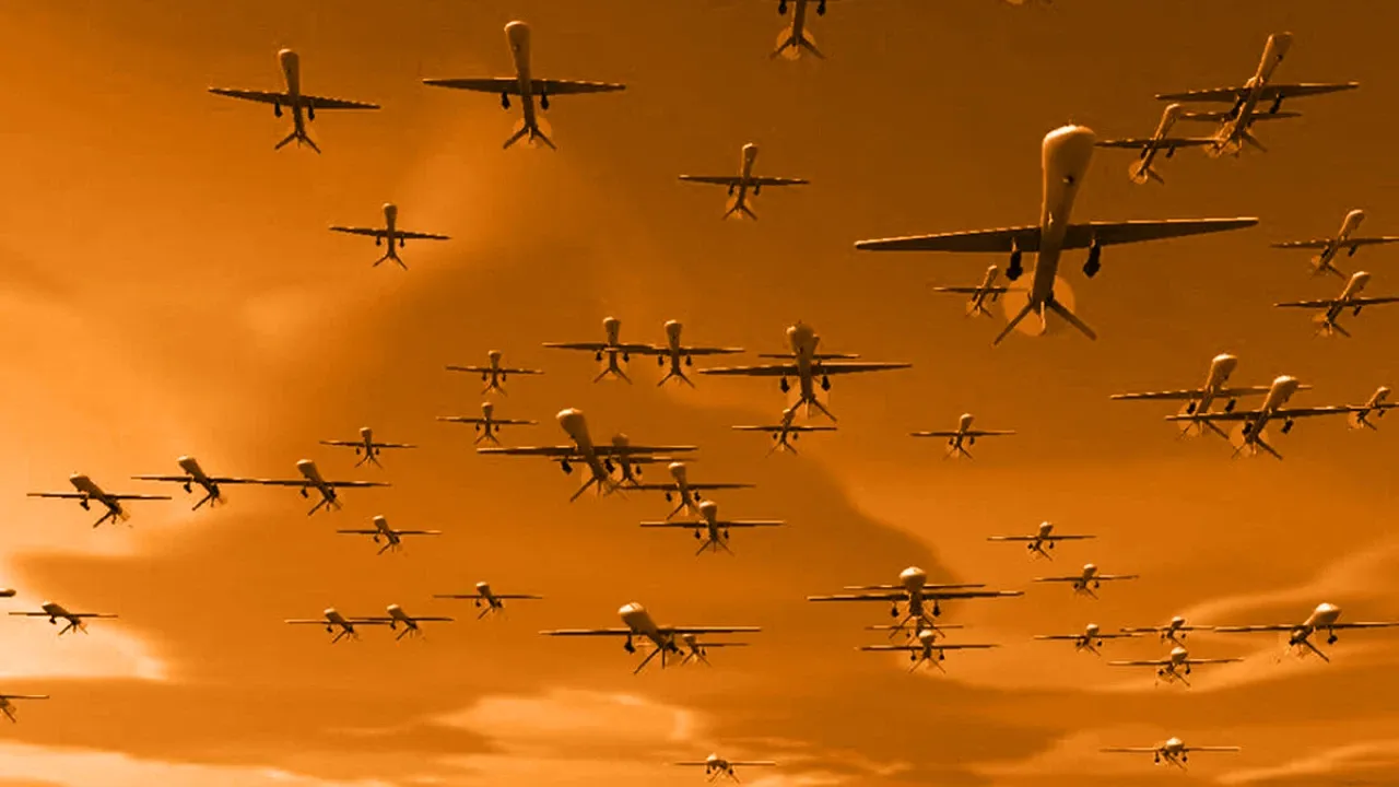 Eşi benzeri görülmemiş saldırı: Gökyüzünden ateş mesajları