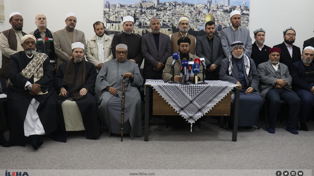 Alimlerden Mescid-i Aksa'nın kapatılmasına tepki!