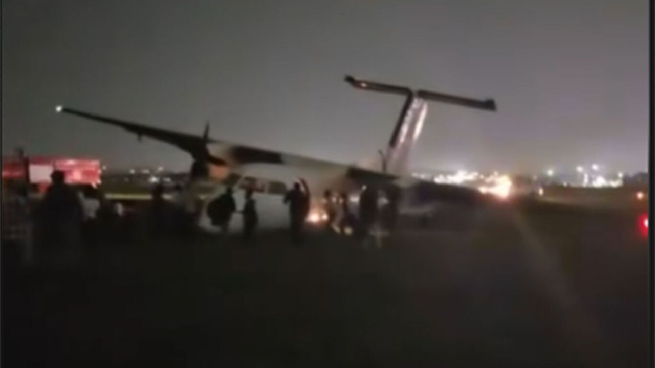 Korkutan Kaza: Yolcu Uçağı Pist Dışına Çıktı!