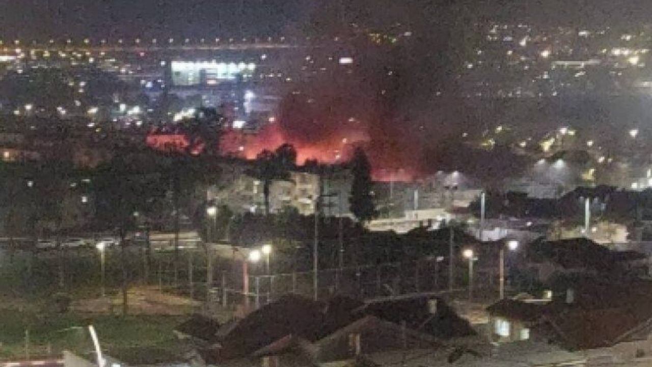 İşte İran'ın vurduğu Dimona'dan görüntüler...