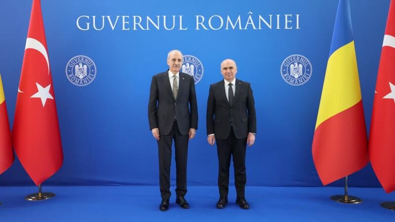 TBMM Başkanı Kurtulmuş, Romanya Başbakanı ile görüştü!