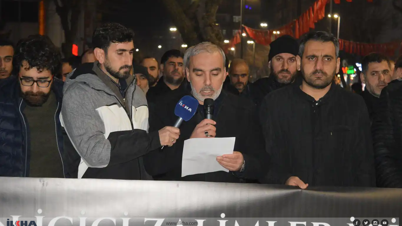 Siirt’ten İran’a Destek, İşgal Rejimine Sert Tepki!