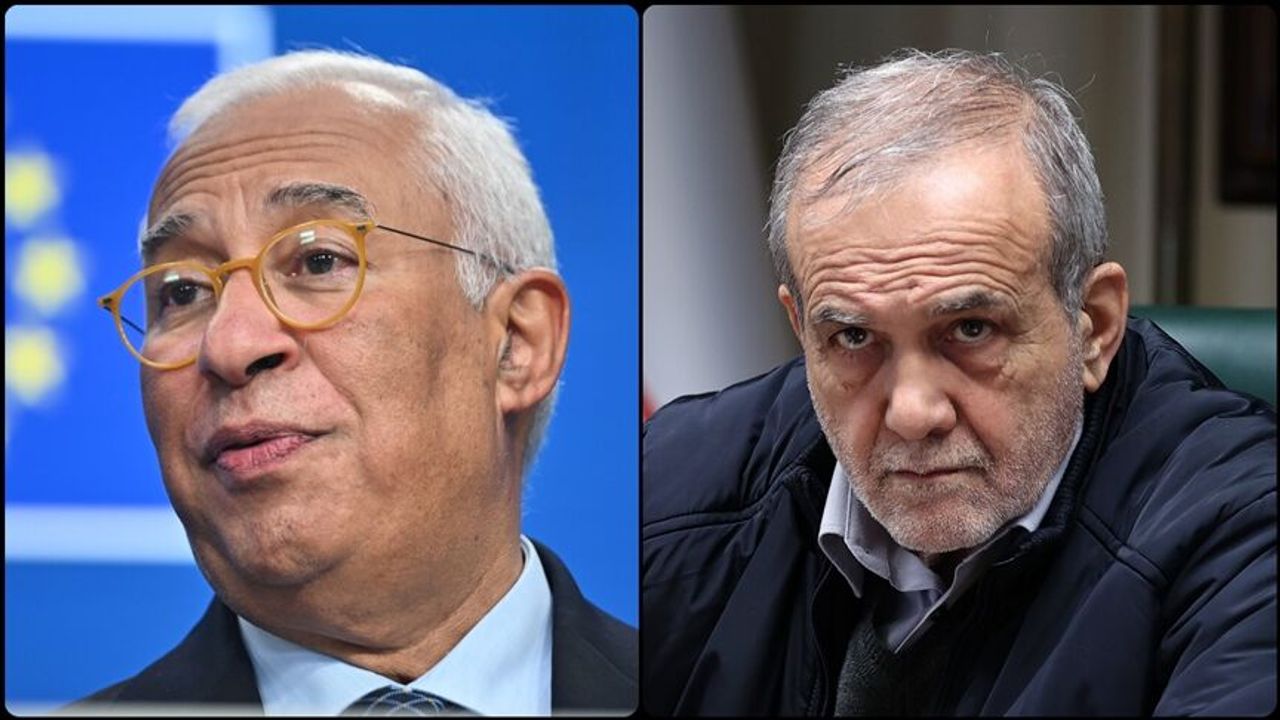 AB Konseyi Başkanı Costa, Pezeşkiyan ile telefonda görüştü!