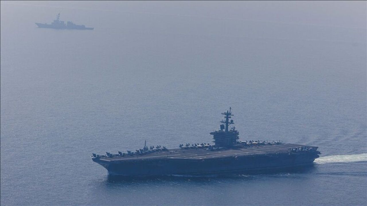 İran Devrim Muhafızları duyurdu: ABD Uçak gemisi hedef alındı!