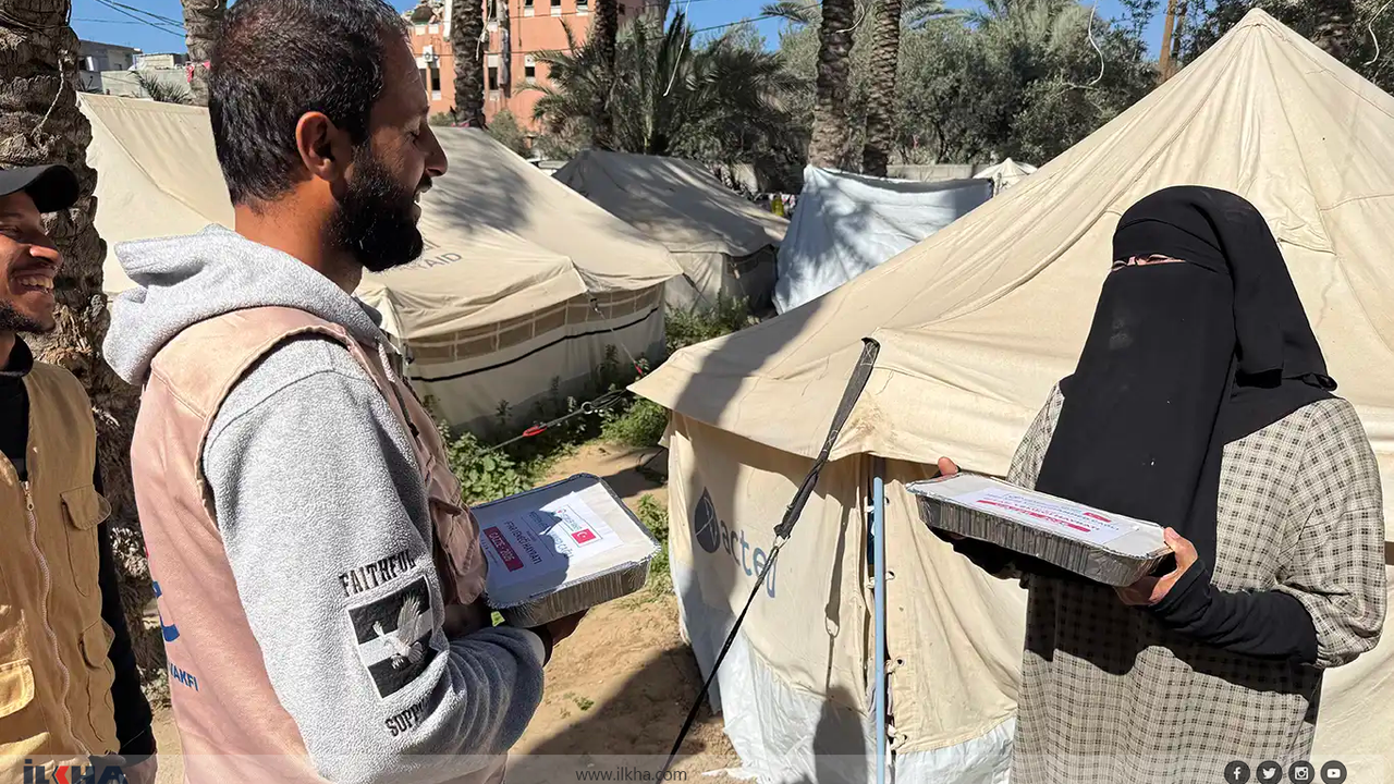 Yetimler Vakfı’ndan Gazze’ye Kadir Gecesi İftarı!