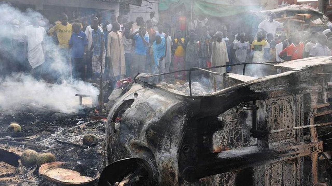Nijerya'da pazar yerine hava saldırısı!