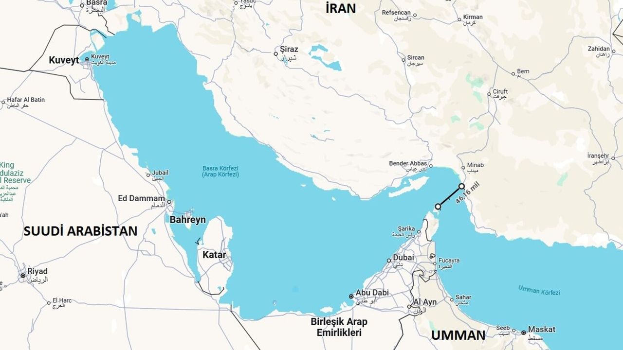 ABD Hürmüz Boğazı'nda ablukaya devam ediyor!